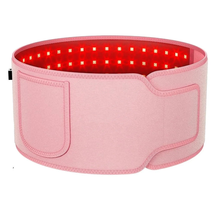 Red Light Health Care Belt 100 LED Infrared Lamp Red Light Therapy Massage Machine for Body Belt Back Waist Heating